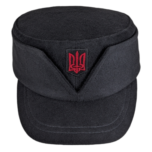 Mazepinka Black Cap with Cockade Mazepinka Black Cap with Cockade