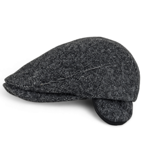 Чоловіча преміальна реглан, кепка із вовни на байці Чоловіча преміальна реглан, кепка із вовни на байці