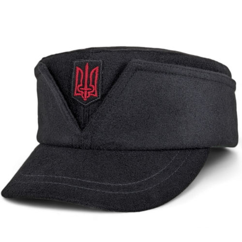 Mazepinka Black Cap with Cockade Mazepinka Black Cap with Cockade