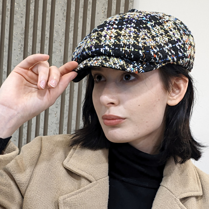 Преміум Хуліганка жіноча, стиль D.Hats, Кепка жіноча хуліганка твід Преміум Хуліганка жіноча, стиль D.Hats, Кепка жіноча хуліганка твід