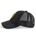 Summer baseball cap with Stone Island embroidery, summer mesh cap Stone Island