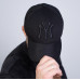 Men's summer baseball cap black with 3D embroidery New York NY