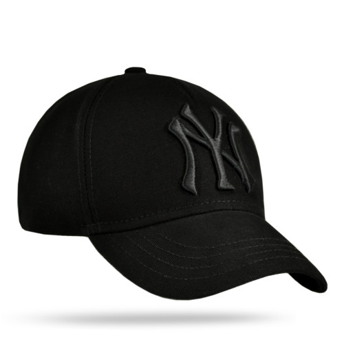 Men's summer baseball cap black with 3D embroidery New York NY