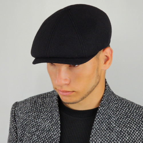 Eight-blade, men's cap on a bike, hooligan Eight-blade, men's cap on a bike, hooligan