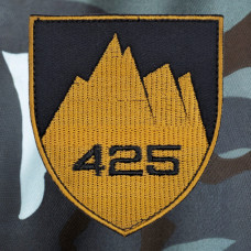 Шеврон 425 окремий штурмовий полк «Скеля»