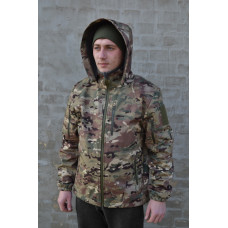 Softshell tactical jacket camouflage multicam, softshell jacket multicam for the military AFU