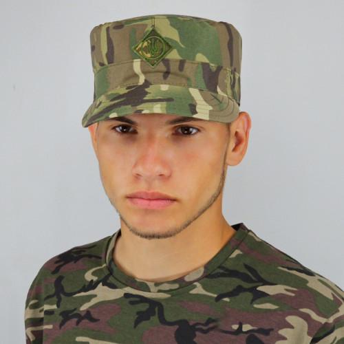 Cap of the Armed Forces cartoon with a cockade, army cap camouflage cartoon, German cap cartoon of the Armed Forces Cap of the Armed Forces cartoon with a cockade, army cap camouflage cartoon, German cap cartoon of the Armed Forces