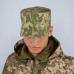 Pixel cap of the Armed Forces of Ukraine with a cockade, army cap, German pixel cap of the Armed Forces of Ukraine
