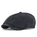 Men's corduroy hooligan cap, eight-blade spring autumn, stylish hooligan