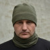 Шапка + БАЛАКЛАВА. ФЛІСОВИЙ КОМПЛЕКТ. , шапка підкасник тактична військова, баф хакі ЗСУ