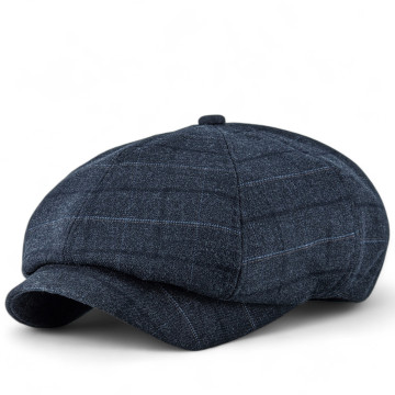 КЕПІ ХУЛІГАНКА LINEN-STYLE З КОСТЮМНОЇ ТКАНИНИ , КЛАСИКА