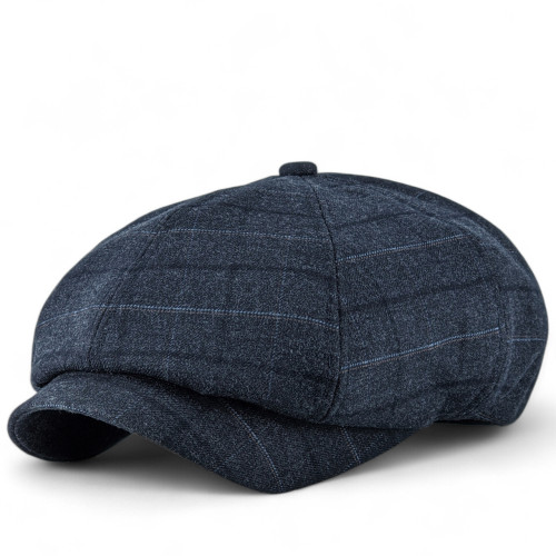 КЕПІ ХУЛІГАНКА LINEN-STYLE З КОСТЮМНОЇ ТКАНИНИ , КЛАСИКА