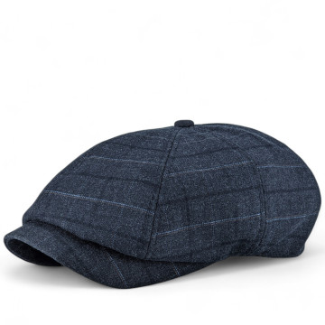 КЕПІ ХУЛІГАНКА LINEN-STYLE З КОСТЮМНОЇ ТКАНИНИ , КЛАСИКА