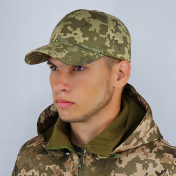 Кепка ЗСУ піксель, бейсболка тактична армійська камуфляжна