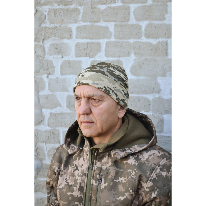 Шапка камуфляж піксель, шапка тактична, осінь / весна, шапка для ЗСУ мультикам Шапка камуфляж піксель, шапка тактична, осінь / весна, шапка для ЗСУ мультикам
