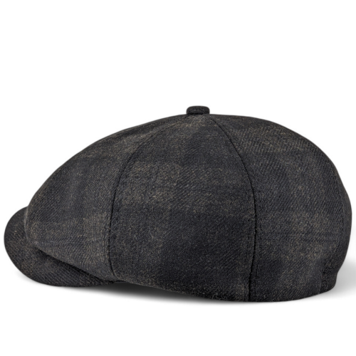 Eight-blade cap, checkered hooligan Eight-blade cap, checkered hooligan
