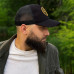 Summer baseball cap with Stone Island embroidery, summer mesh cap Stone Island