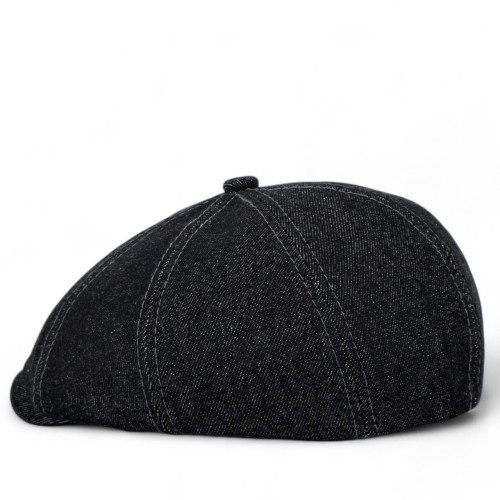 Children's black hooligan cap | Jeans 100% cotton | Spring Autumn | Own production Children's black hooligan cap | Jeans 100% cotton | Spring Autumn | Own production