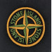 Summer baseball cap with Stone Island embroidery, summer mesh cap Stone Island
