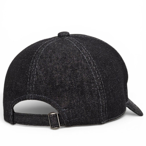 Stone Island men's denim baseball cap with 3D embroidery spring-autumn Stone Island men's denim baseball cap with 3D embroidery spring-autumn