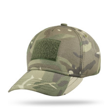 Military cap cartoon with chevron Velcro, tactical baseball cap army camouflage cartoon