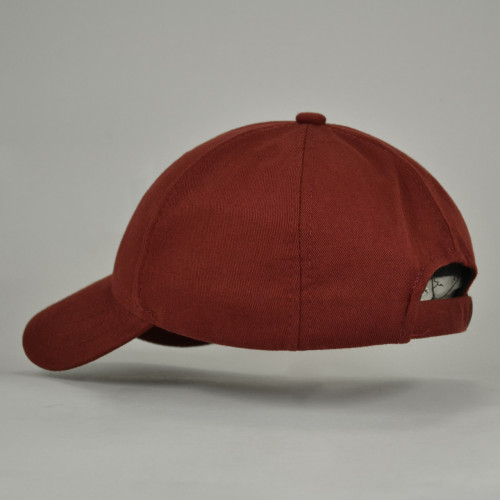 Stone Island burgundy baseball cap for men with 3D embroidery, cotton, sizes 56-60, spring-autumn Stone Island burgundy baseball cap for men with 3D embroidery, cotton, sizes 56-60, spring-autumn